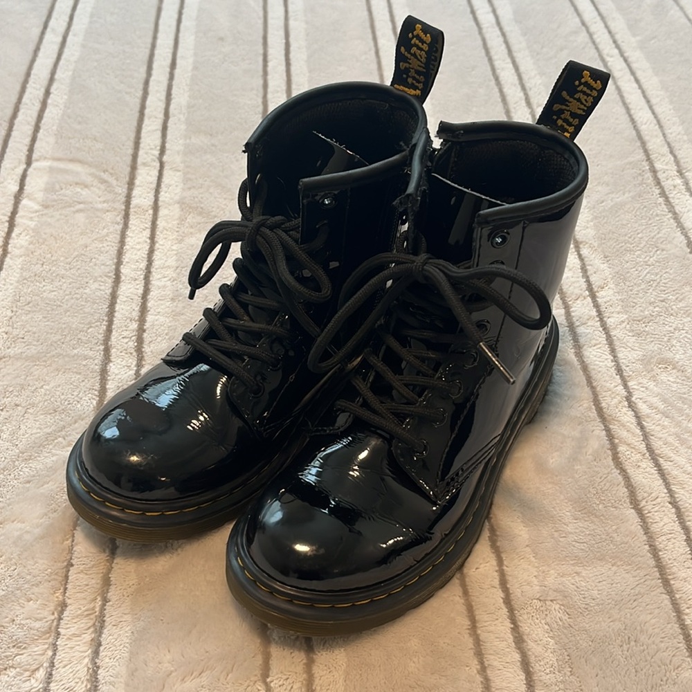 Dr. Martens Kids Black Boots